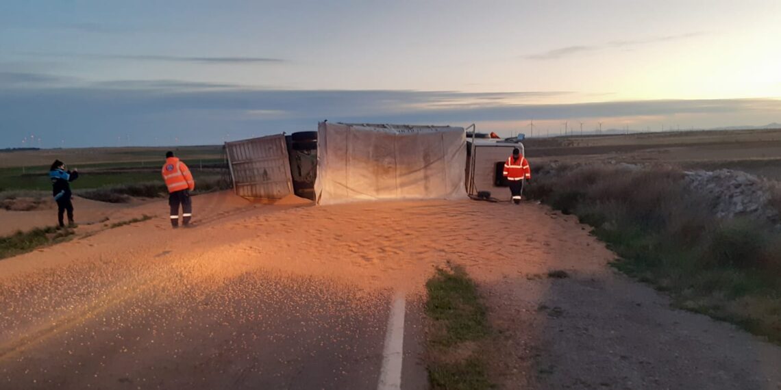 Heridos leves en un accidente ocurrido esta mañana en la Ruta 33