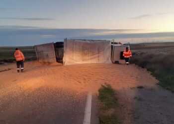 Heridos leves en un accidente ocurrido esta mañana en la Ruta 33
