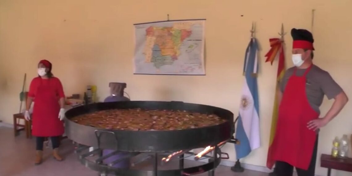 Exitosa nueva edición de la tradicional paella de la Asociación Española