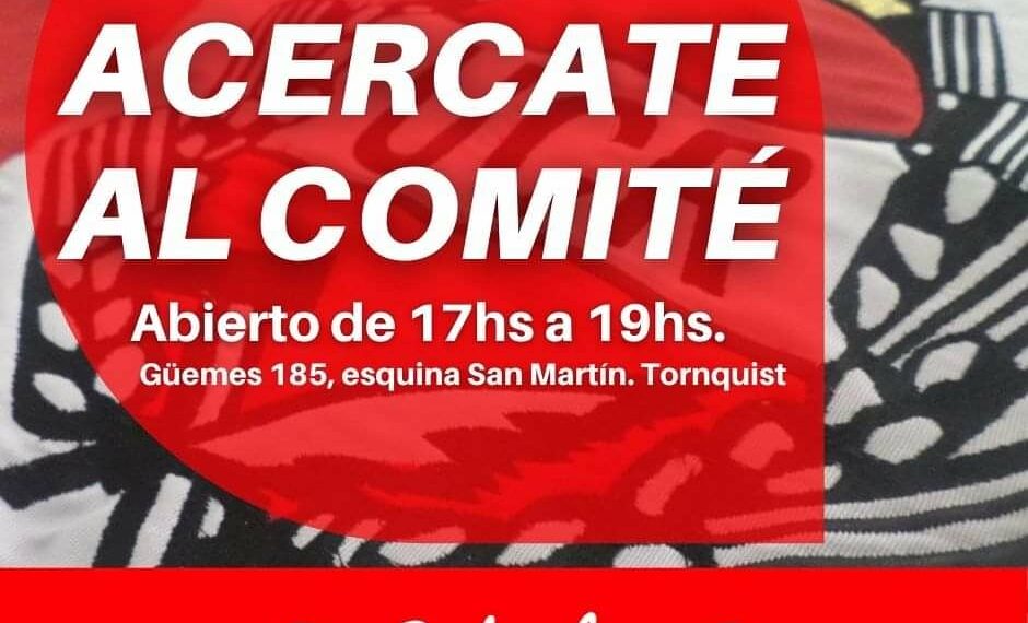 La UCR. invita a acercarse al comité a afiliados y simpatizantes