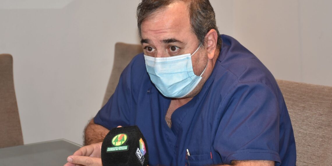Barca: Situación sanitaria, disponibilidad para internación y reclamos del personal de salud