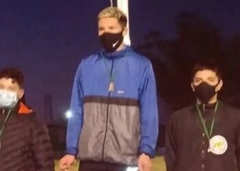 Alejo Fredes obtuvo el 3º puesto en el Provincial U18 de atletismo realizado en Mar del Plata