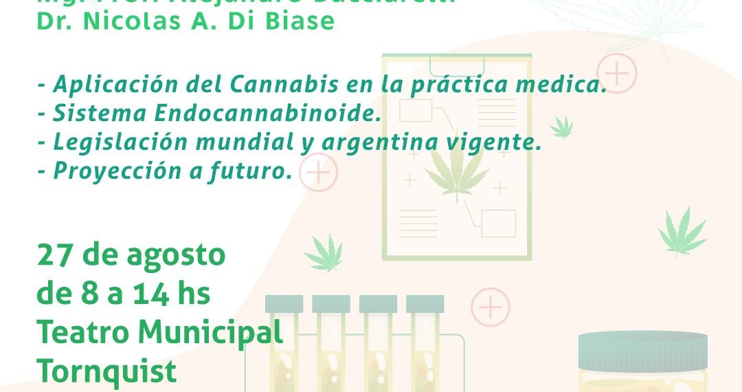 Brindarán una capacitación para profesionales de la salud sobre cannabis medicinal