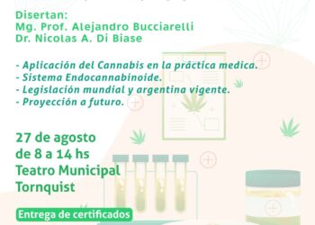 Brindarán una capacitación para profesionales de la salud sobre cannabis medicinal