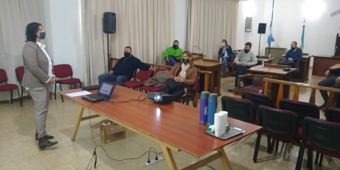 Huella de carbono: La ingeniera González disertó en el HCD