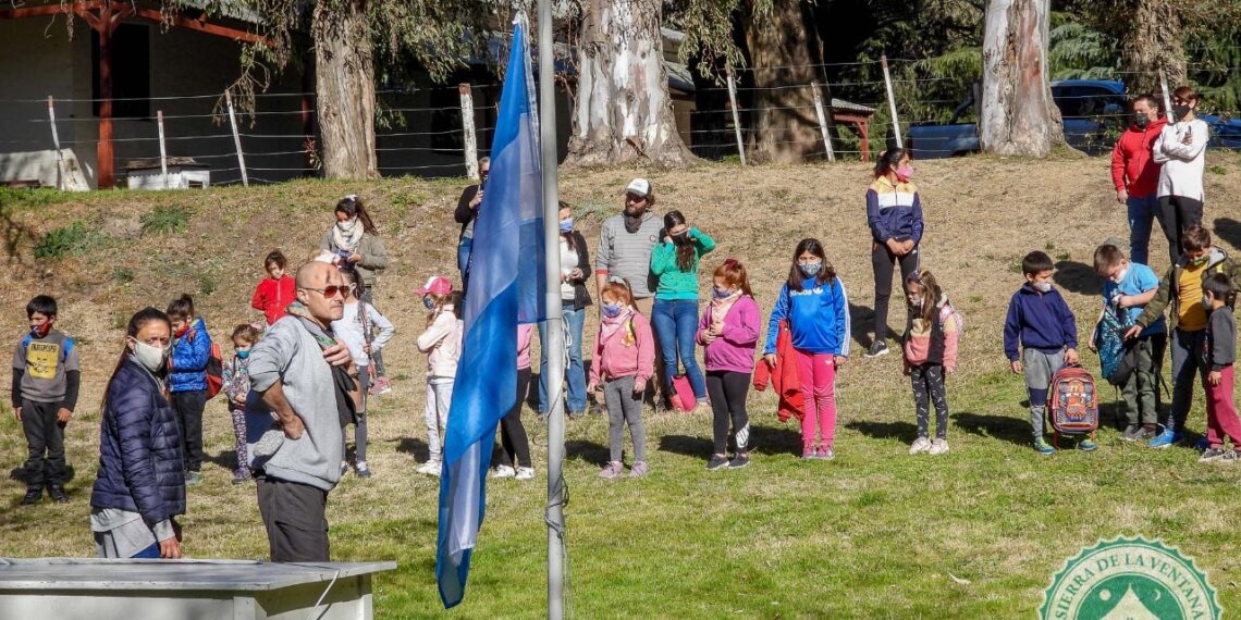 Inicio de las actividades del Grupo Scout Sierra de la Ventana