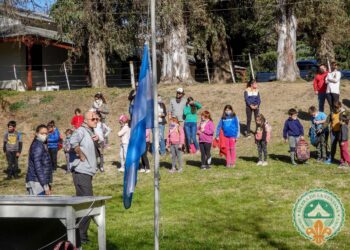 Inicio de las actividades del Grupo Scout Sierra de la Ventana