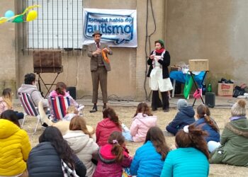 La Agrupación Tornquist Habla de Autismo festejó el Día de la Niñez