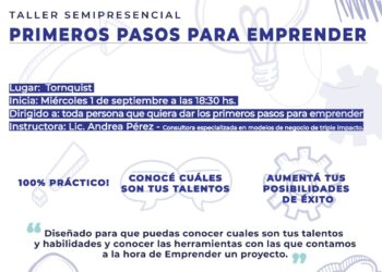 Dictarán un taller de primeros pasos para emprender