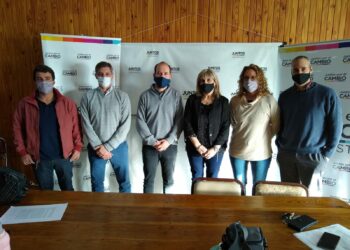Los precandidatos de Juntos por Tornquist se reunieron con Gustavo Notararigo
