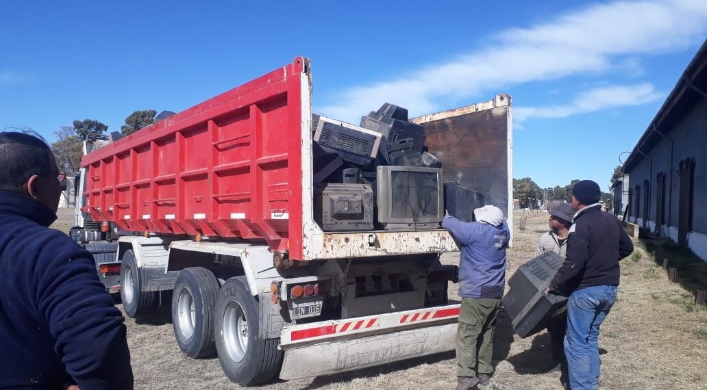 Se enviaron 4060 kilos de residuos electrónicos para su recuperación