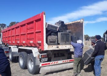 Se enviaron 4060 kilos de residuos electrónicos para su recuperación