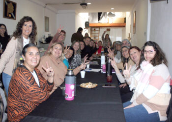 En la sede del PJ. local se reunieron concejalas de la sexta (fotos y videos)