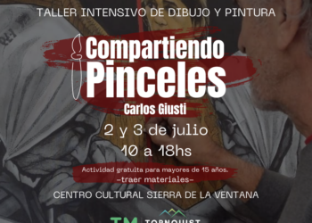 Se viene la segunda edición del taller “Compartiendo Pinceles”