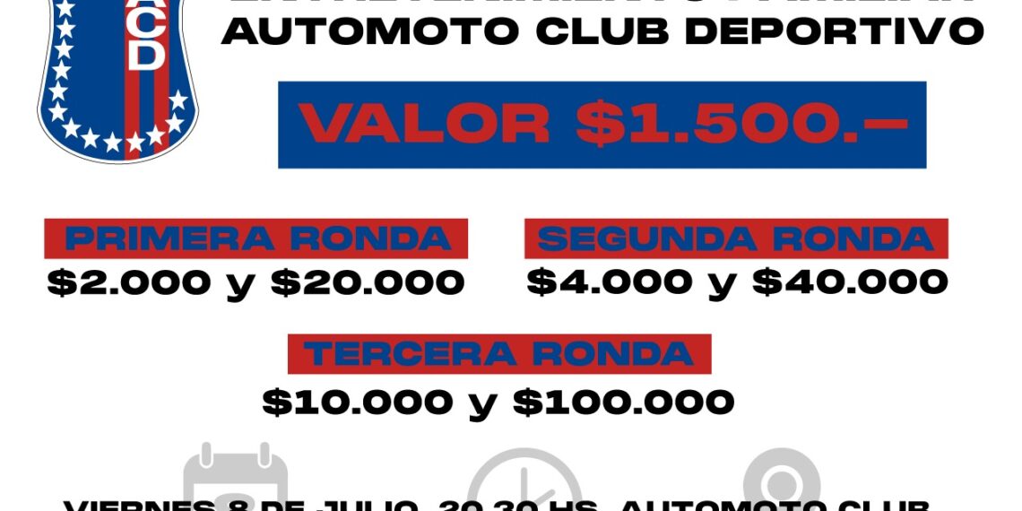 Automoto organizará un entretenimiento familiar el 8 de Julio