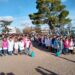 Alumnos de 4° grado de todo el distrito hicieron la “Promesa a la Bandera” (Videos)