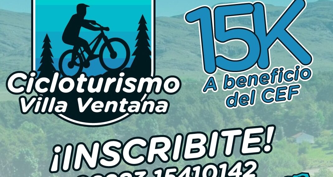 Una nueva edición de Cicloturismo llega a Villa Ventana
