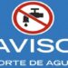 Jueves 21: habrá corte programado de agua
