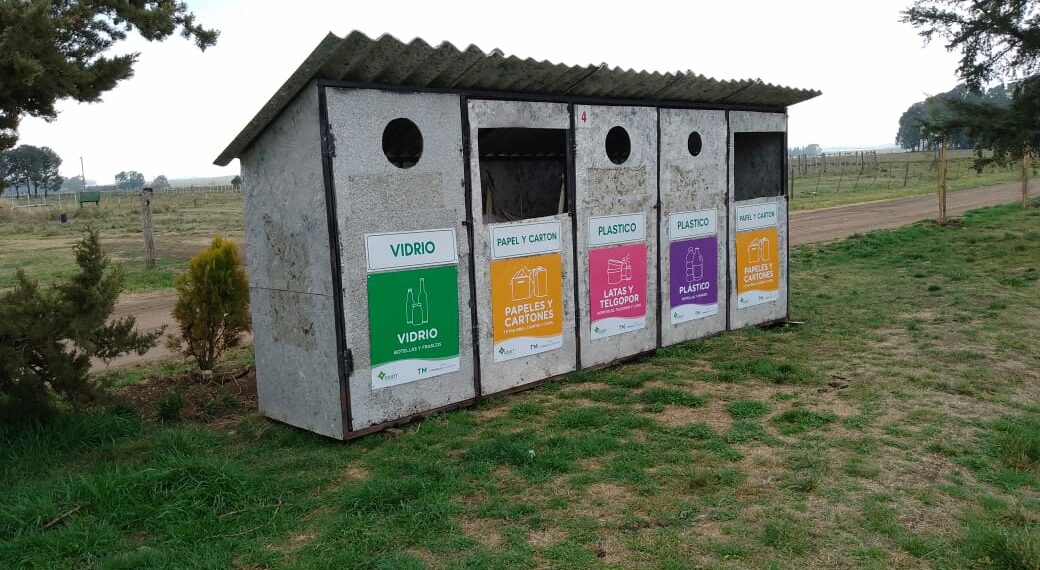 Fue colocado un nuevo Eco Punto en el Parque Laínez