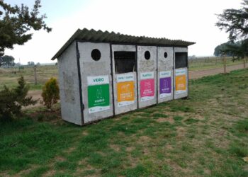 Fue colocado un nuevo Eco Punto en el Parque Laínez