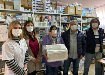En el marco del convenio de Municipios Cooperativos entregaron vacunas antigripales al Hospital Municipal de Tornquist (fotos y videos)