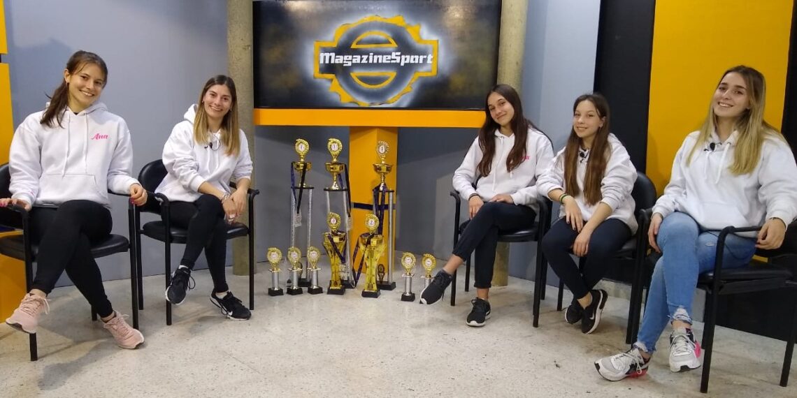 Las integrantes de “Abre tus Alas” contaron su experiencia en el torneo nacional de acrobacias sobre telas (Videos)