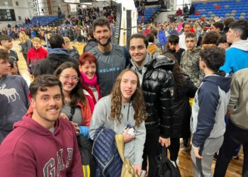 La Escuela Municipal de Básquet presenció un entrenamiento de la Selección Argentina