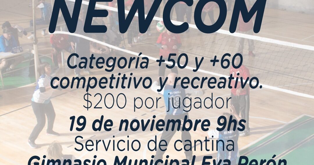 19 de noviembre: Encuentro de Newcom en Tornquist