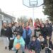 La CELT. entregó un aro de basquetbol móvil a la Escuela de Educación Especial Nº501 (fotos y video)