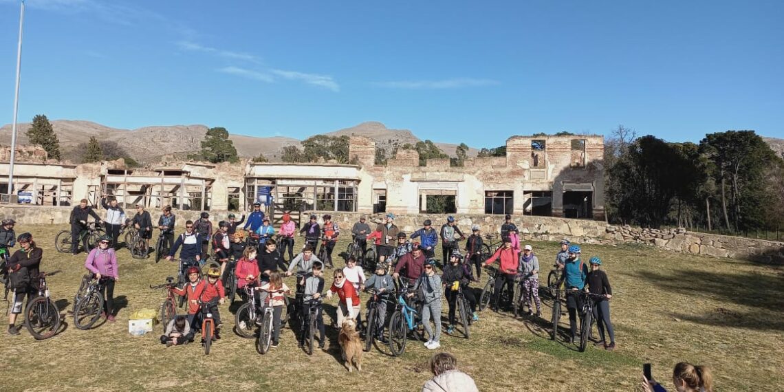 Exitoso cicloturismo en Villa Ventana