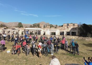 Exitoso cicloturismo en Villa Ventana