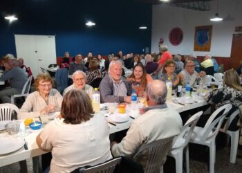 Se realizó la tradicional tallarinada de Amor por la Vida