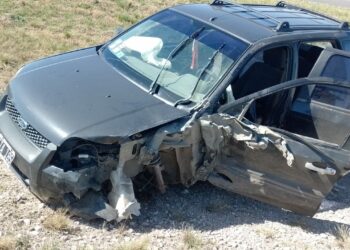 Accidente en la Ruta 33: Una mala maniobra que pudo terminar en tragedia