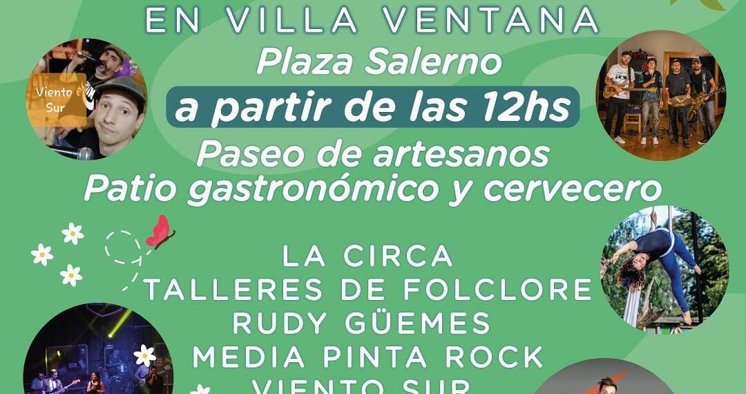 Los festejos por el Día de la Primavera continúan este fin de semana en Tornquist y Villa Ventana