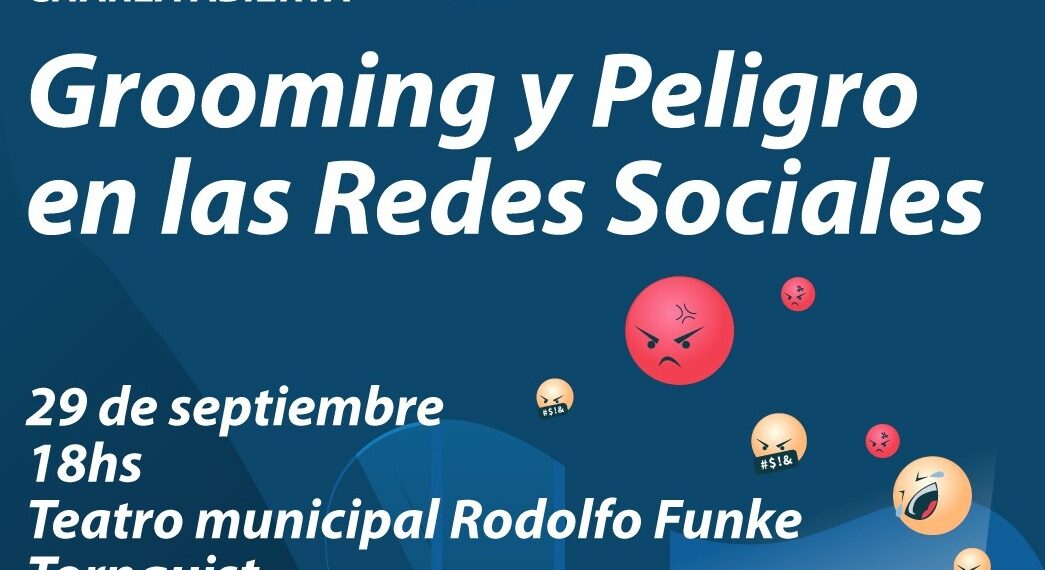 Brindarán este jueves una charla abierta sobre grooming y peligro en las redes sociales