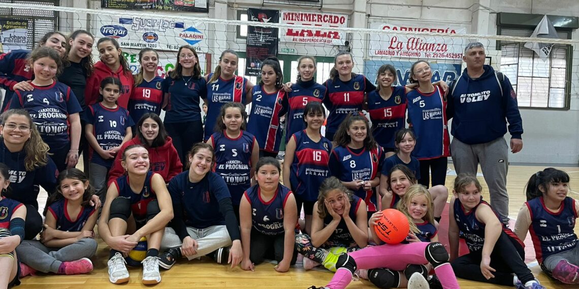 Automoto Voley participó de un encuentro en Coronel Suárez