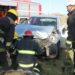 Choque en el acceso a Tornquist desde Ruta 76 (fotos y video de CELTTV Noticias)
