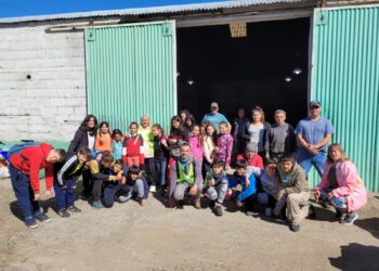 La planta de reciclado 3R recibió la visita de la Escuela N° 6