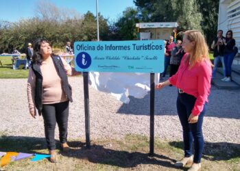 La Oficina de Turismo de Saldungaray lleva el nombre de María Clotilde “Chichita” Torelli (Fotos y Videos)