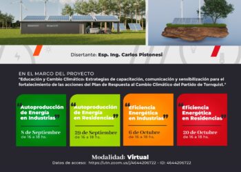 Se brindará una nueva charla sobre eficiencia energética destinada a las Industrias