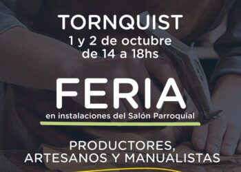 1 y 2 de octubre: habrá feria de productores y artesanos en Tornquist