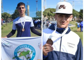Juegos BA: Thiago Conte y Tomás Trivellini obtuvieron las primeras medallas para Tornquist