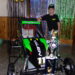 El piloto Valen Chuliver presentó su nuevo auto de micro-midget (Videos)