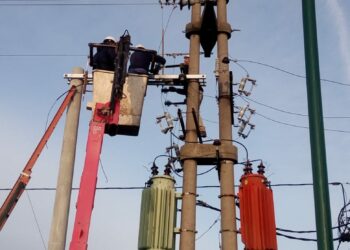 La Cooperativa Eléctrica realizó tareas de mantenimiento en distintos puntos de la ciudad