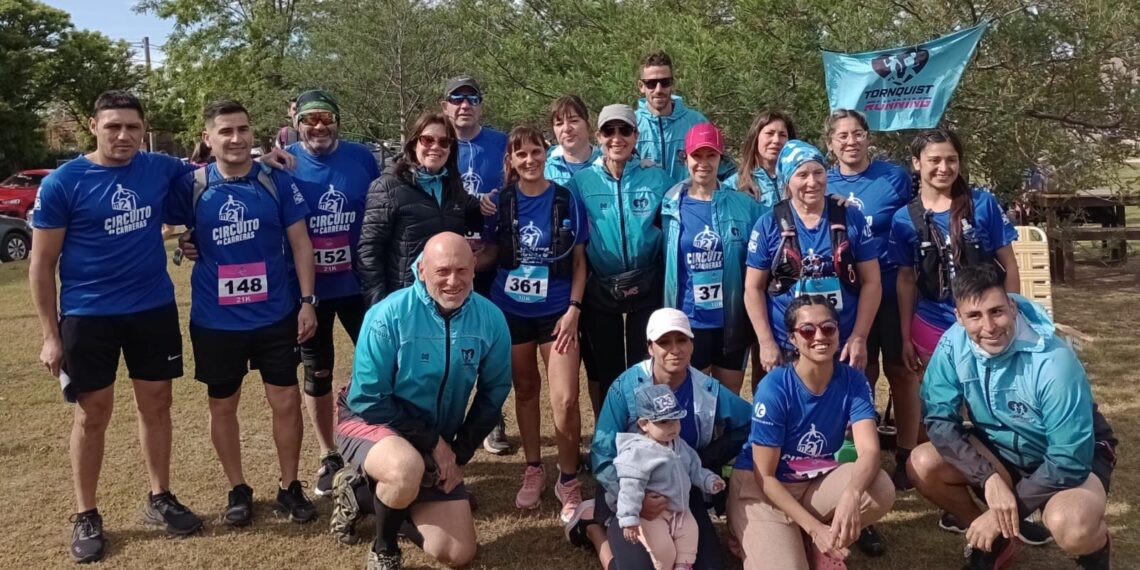 23 atletas de Tornquist Running presentes en el Desafío Cross Trail