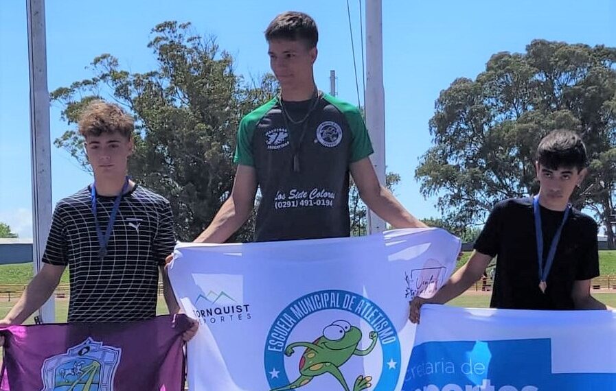 Atletismo: Tomas Trivellini, bicampeón provincial y récord de campeonato