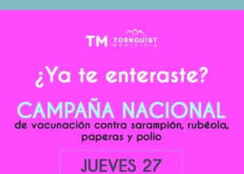 Este jueves vacunarán contra sarampión, rubeola, paperas y polio en la plaza Ernesto Tornquist (Video)