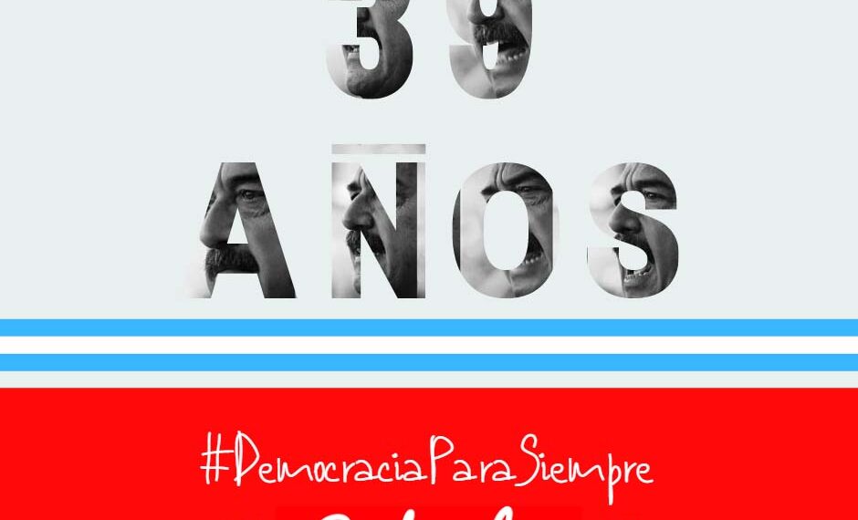 Se cumplen 39 años del triunfo de Raúl Ricardo Alfonsín