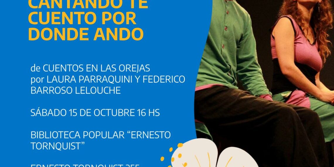 Argentina Florece Teatral llega a la Biblioteca Popular E. Tornquist