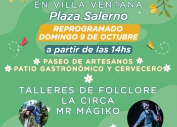 Se reprograma la Fiesta de la Primavera en Villa Ventana